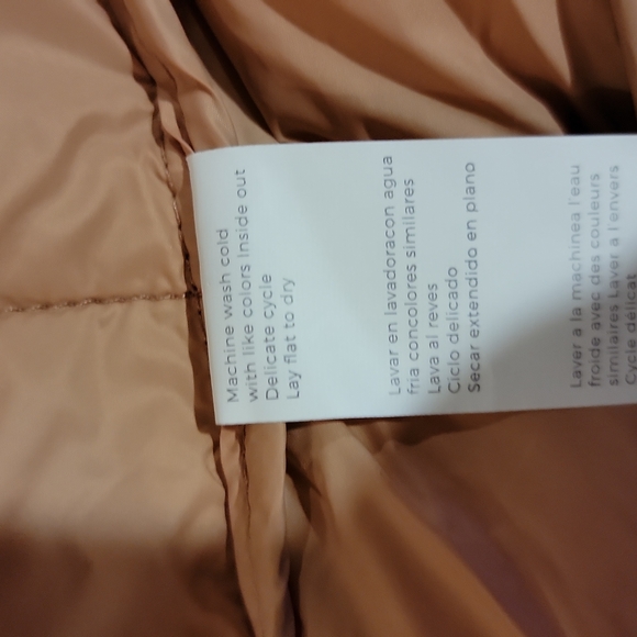 NWT Palmer Iridescent Copper Shine Puffer Coat M - Picture 12 of 16